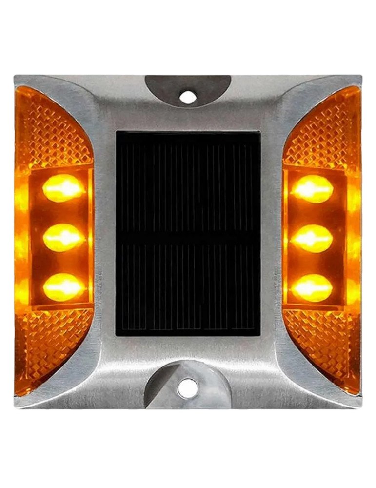 tacha solar amarilla