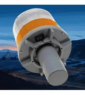 Baliza Solar Vial amarilla