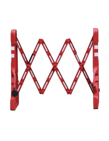 Barrera Vial Extensible 1,9 mt Roja
