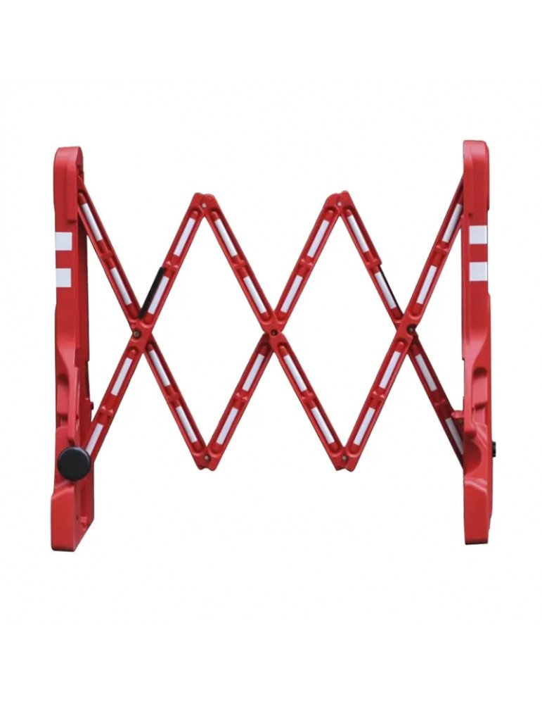 Barrera Vial Extensible 1,9 mt Roja