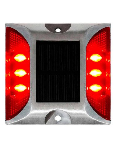 tachas solares rojas