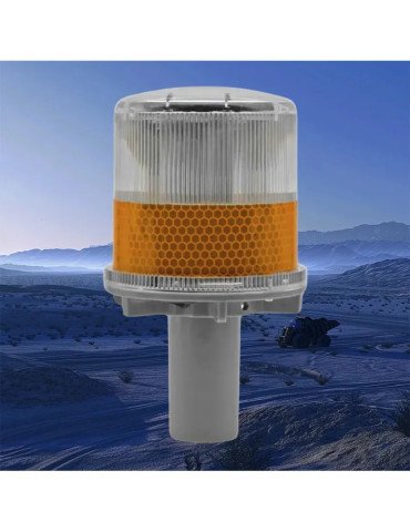 baliza solar amarilla
