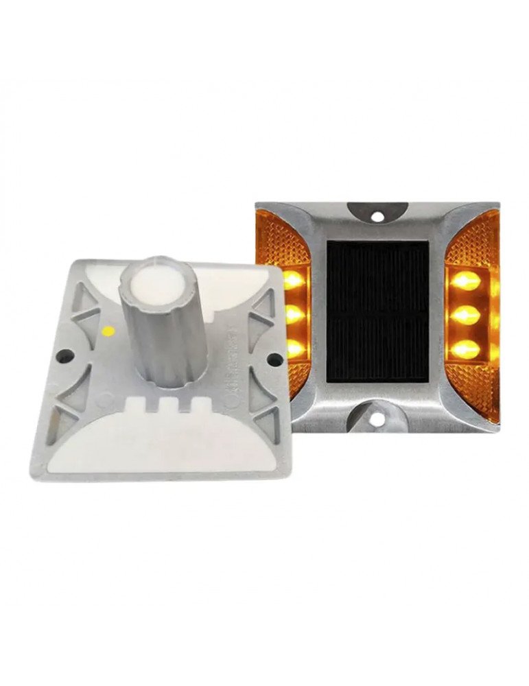 Tachas solares con vástago