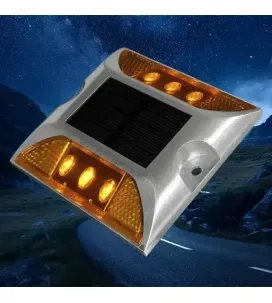 Tachas Solares sin vástago Amarillas