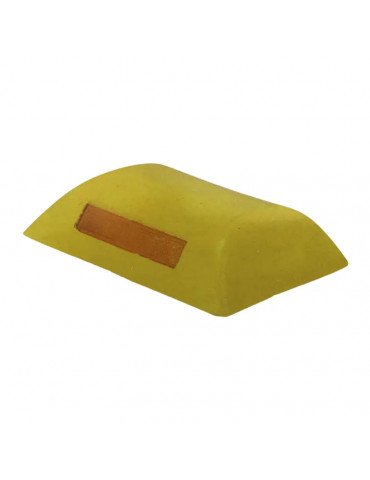 Tachón Bidireccional Redondeado Amarillo