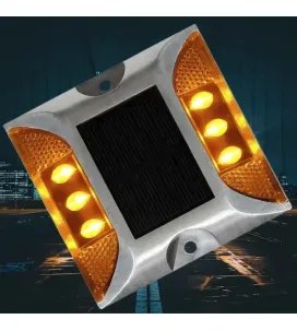Tachas Solares sin vástago Amarillas 2