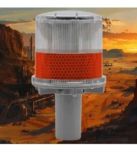 Baliza Solar Vial roja